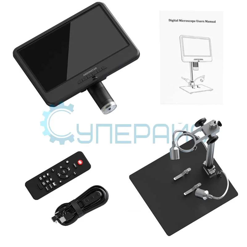 Цифровой микроскоп Andonstar AD210 с ЖК-дисплеем фото 4