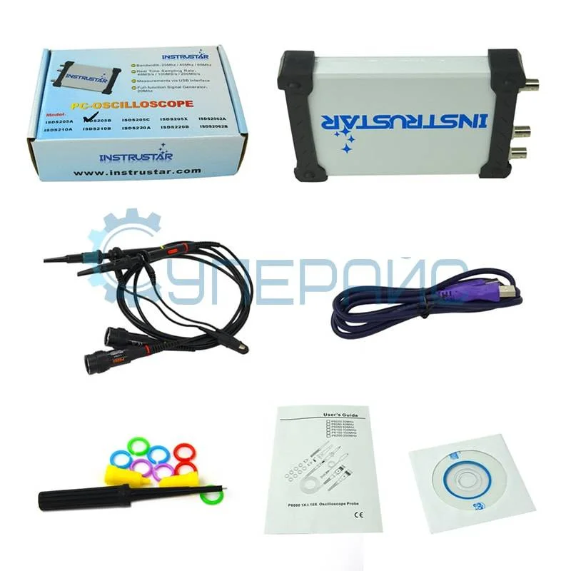 Цифровой осциллограф Instrustar ISDS205B (2 канала х 20 МГц) фото 5