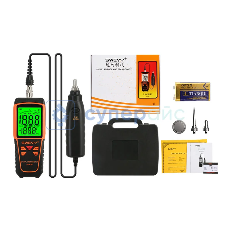 Цифровой виброметр Swevy SW-63B фото 1