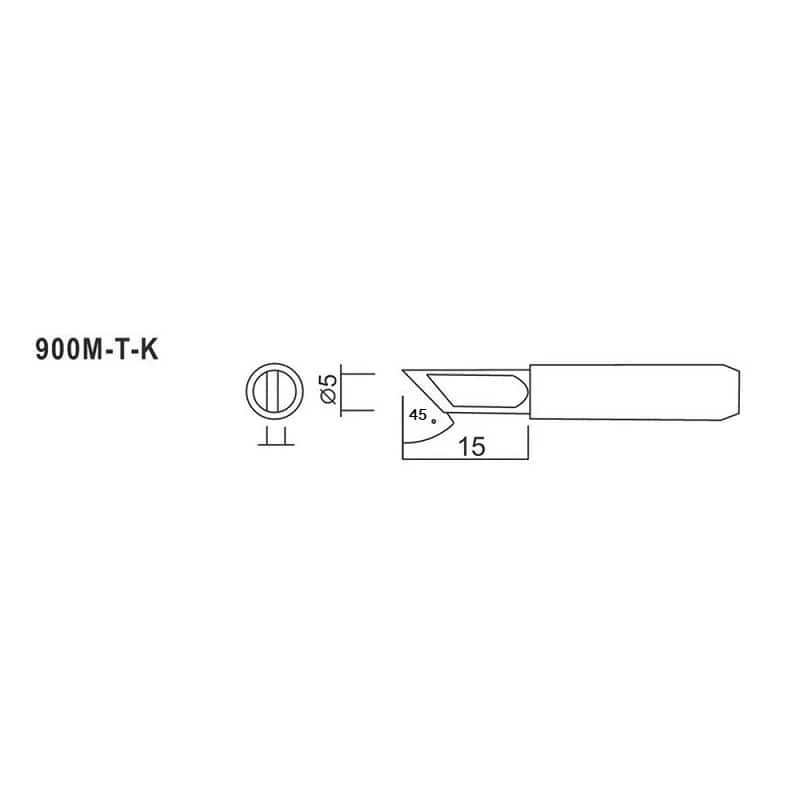 Паяльное жало 900M-T-K фото 2