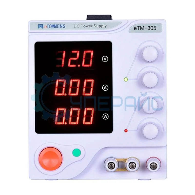 Лабораторный блок питания eTOMMENS eTM-305 (30В, 5А) фото 1
