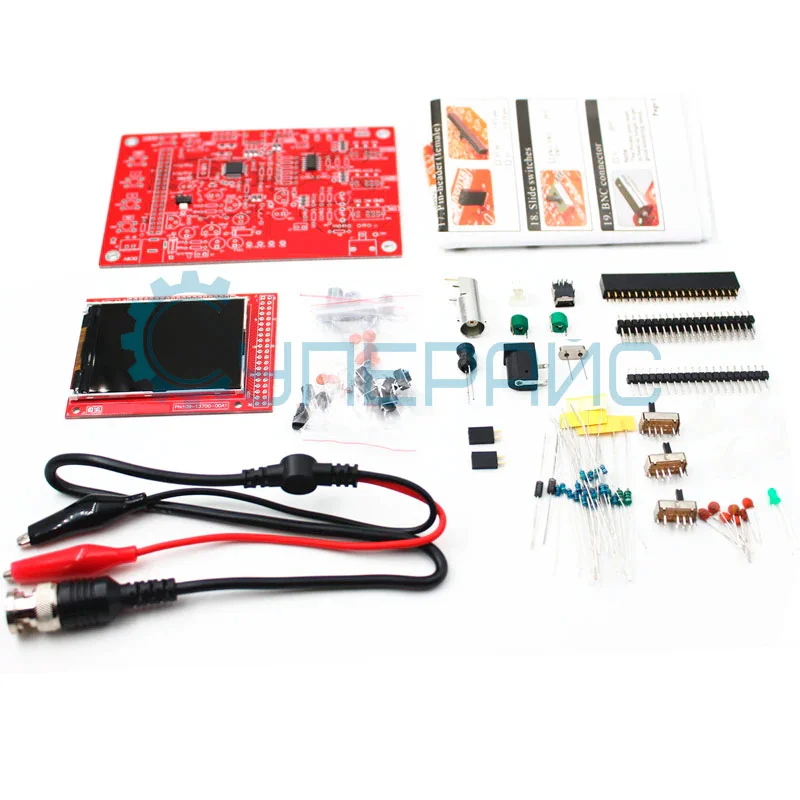 Портативный осциллограф FNIRSI DSO138 (конструктор с корпусом) фото 4