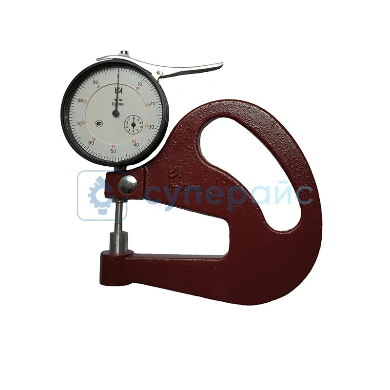 Толщиномер ручной Вятский Инструмент ТР 10-60 со стержнем 16 мм фото 1