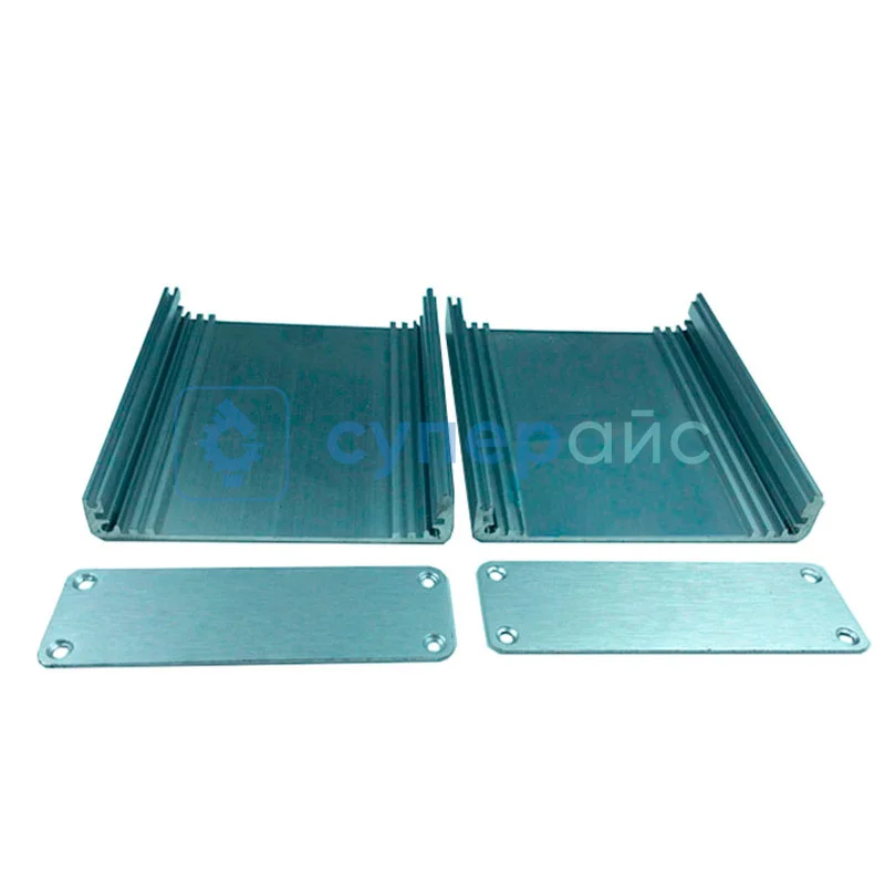 Алюминиевый корпус 90x29x100 мм для усилителя фото 1