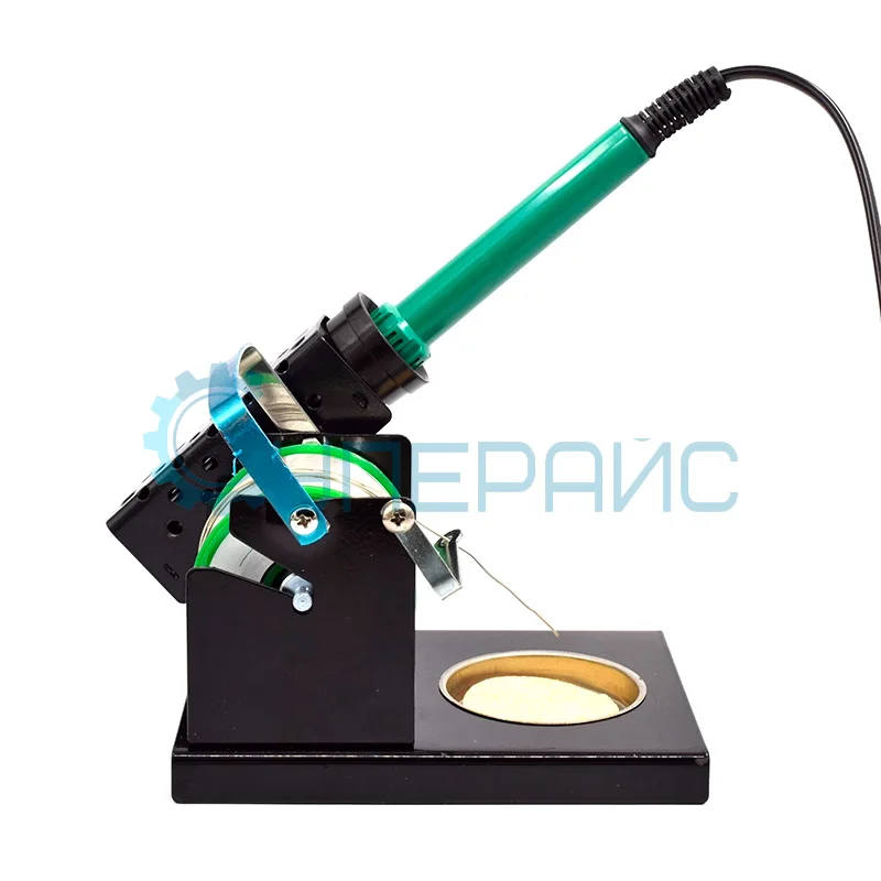 Подставка-держатель паяльника и катушки припоя фото 5