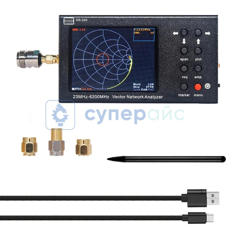 Портативный анализатор цепи GS-320 фото 5