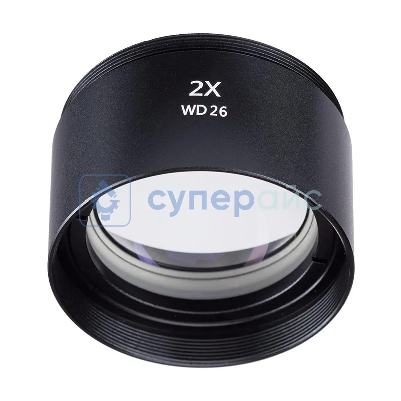 Линза Барлоу AmScope ZM20 для стереомикроскопа фото 2