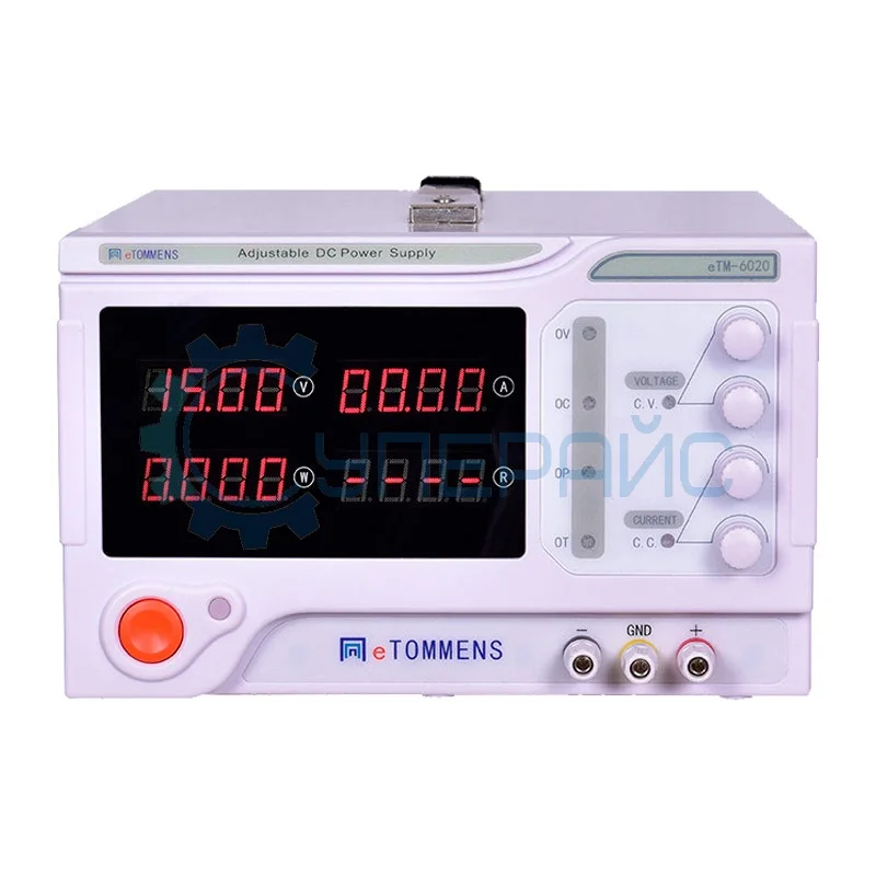 Одноканальный блок питания импульсного типа eTOMMENS eTM-6020 (60В, 20А) фото 1