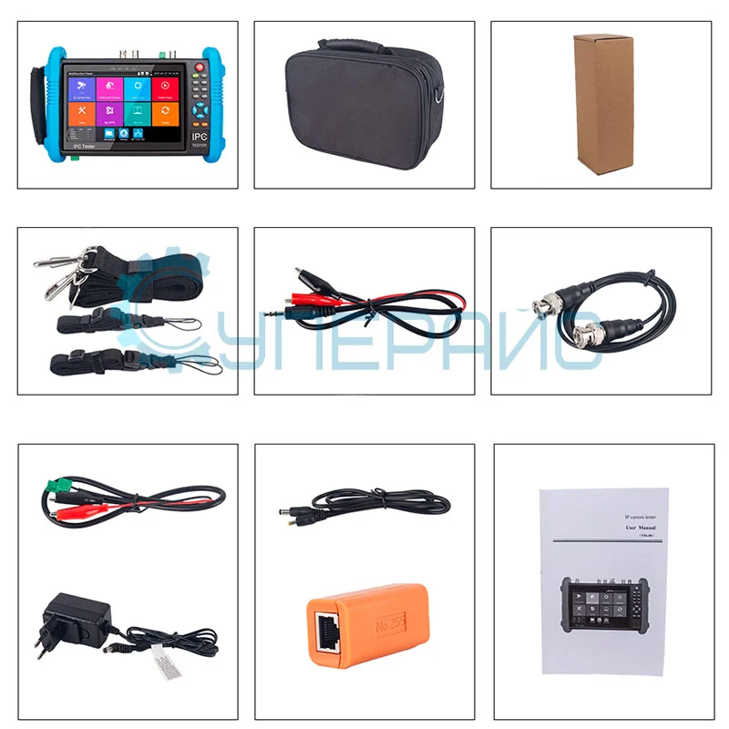 Универсальный монитор-тестер Noyafa NF-IPC716ADHS фото 7