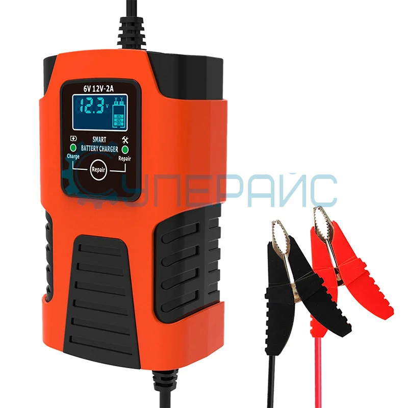 Зарядное устройство для АКБ ANHTCzyx E-FAST ZYX-J99 (6В/12В/2A) фото 5