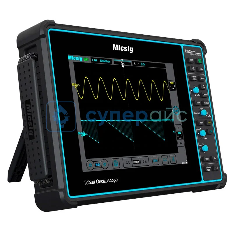 Планшетный осциллограф Micsig STO2002 (2 канала, 200 МГц) фото 2