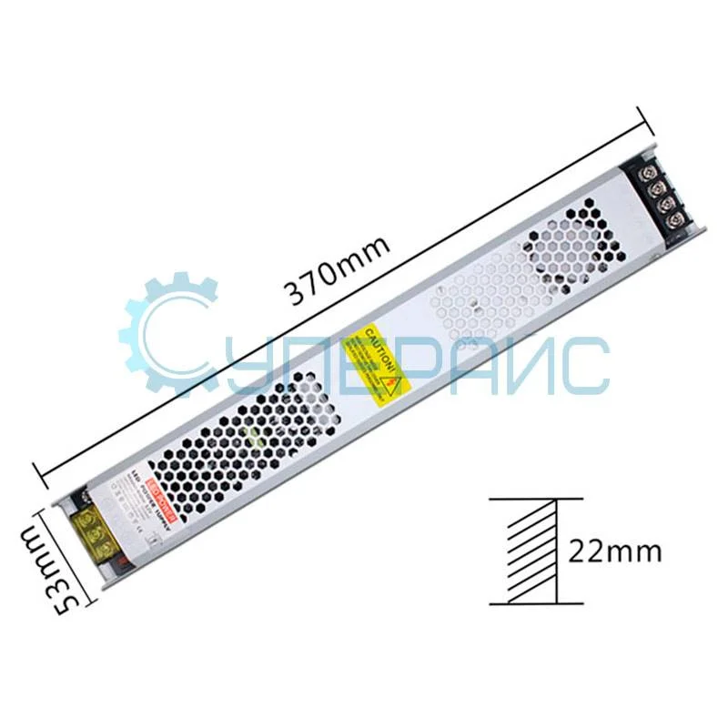 Источник питания Fengshuo 24V400W (24В, 16.6А) фото 1