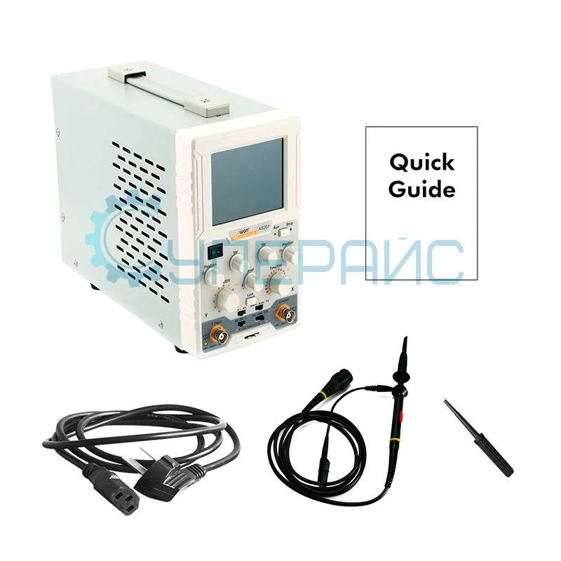 Настольный осциллограф OWON AS201 (1 канал, 20 МГц) фото 5