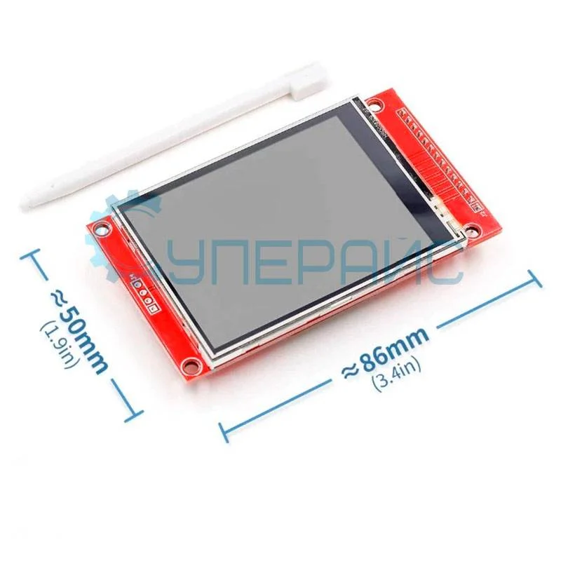 Цветной TFT-экран 2.8 дюйма с сенсорной панелью фото 4