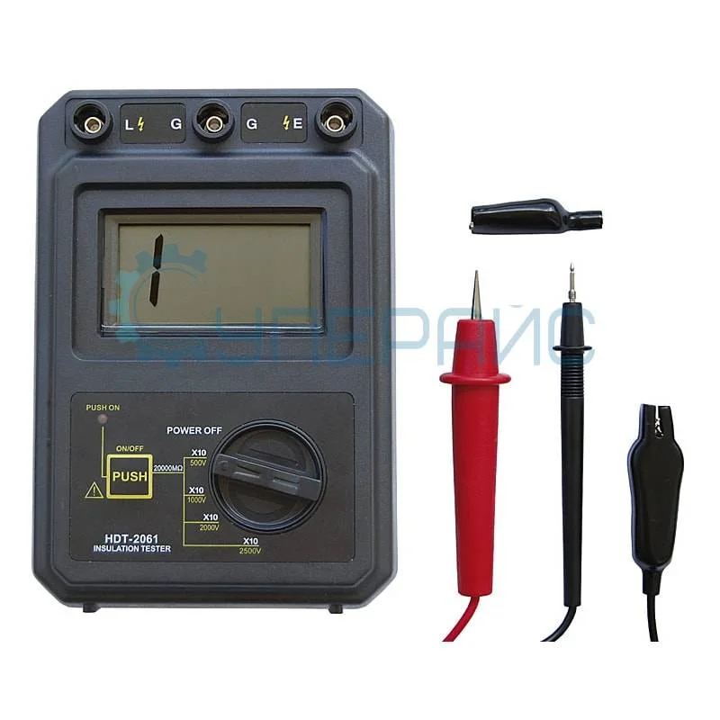 Устройство измерения сопротивления изоляции Hongda HDT2061 фото 1