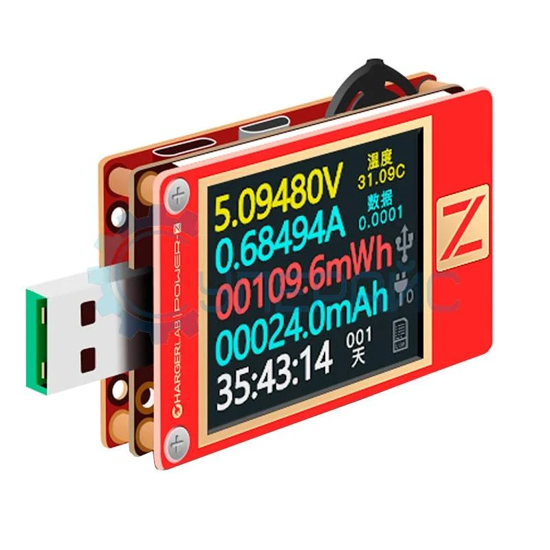 Портативный USB тестер ChargerLAB Power-Z KT002 фото 1