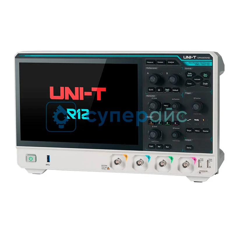 Профессиональный осциллограф UNI-T UPO2104HD фото 2