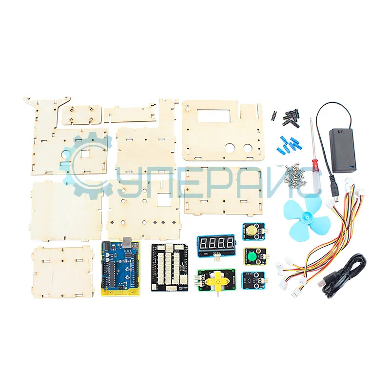 DIY-набор для самостоятельной сборки программируемого вентилятора фото 3