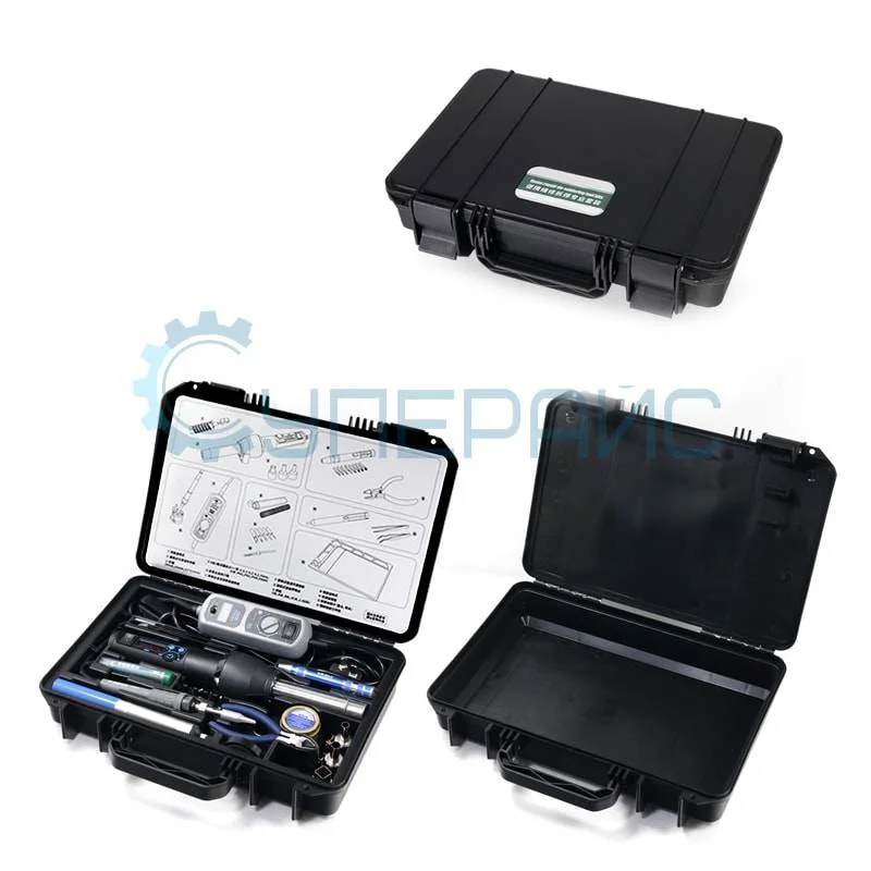 Набор для пайки YIHUA 27 в 1 (паяльник, фен, расходные материалы и ручной инструмент) фото 1