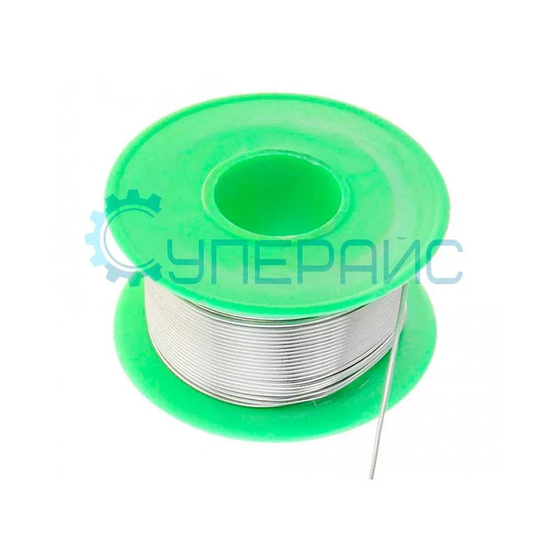 Припой бессвинцовый проволочный с канифолью Silid Tin (Sn99/Ag0.3/Cu0.7, 1,0 мм, 100 г) фото 2