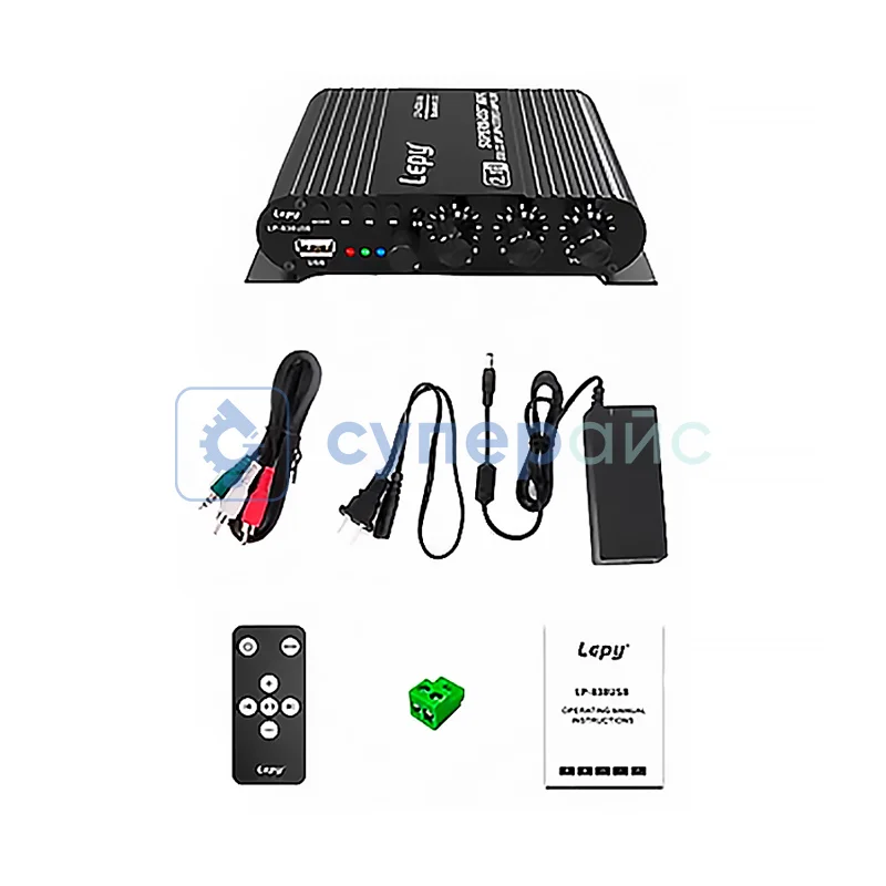 Усилитель звука Lepy LP-838USB фото 4