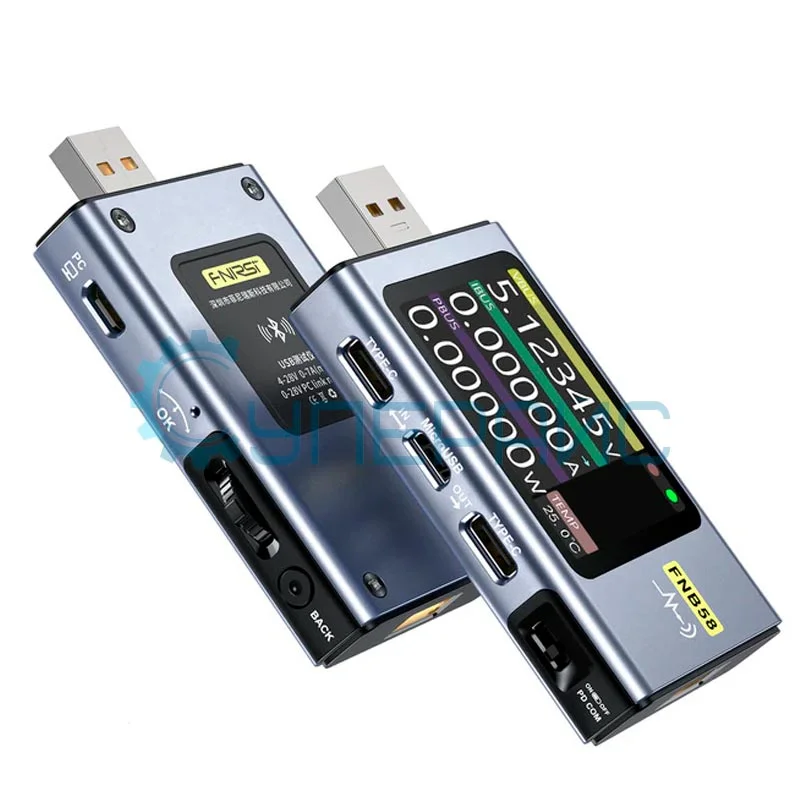 USB-тестер FNIRSI FNB58 с Bluetooth модулем фото 1