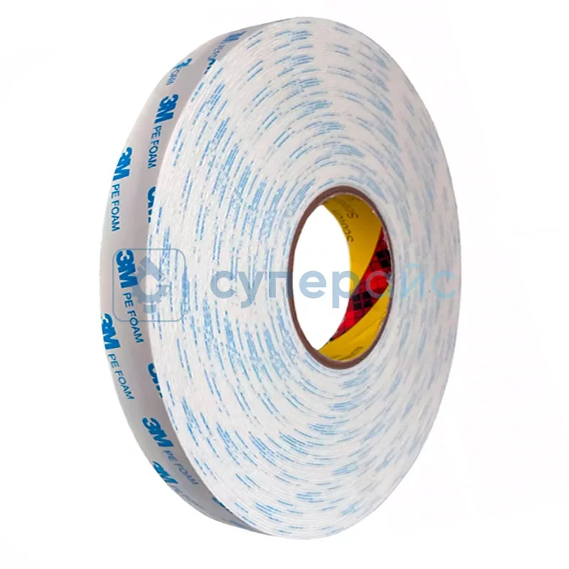 Термостойкая клейкая лента 3М1600Т 100 мм х 30 м фото 1