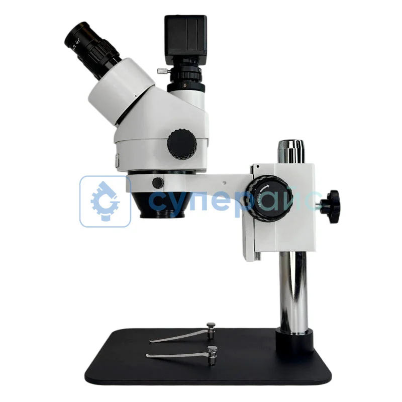 Тринокулярный микроскоп Crystallite ST-7045 с камерой VGA фото 2