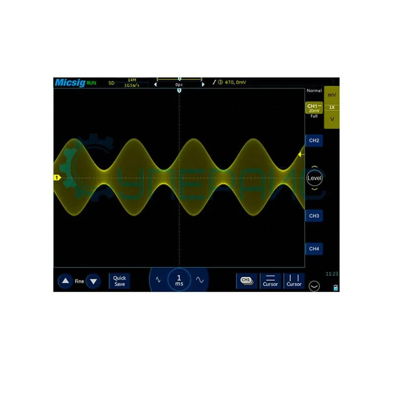 Shenzhen Micsig Technology Co., LtdЦифровой планшетный осциллограф Micsig TO1152 (2 канала, 150 МГц) фото 7