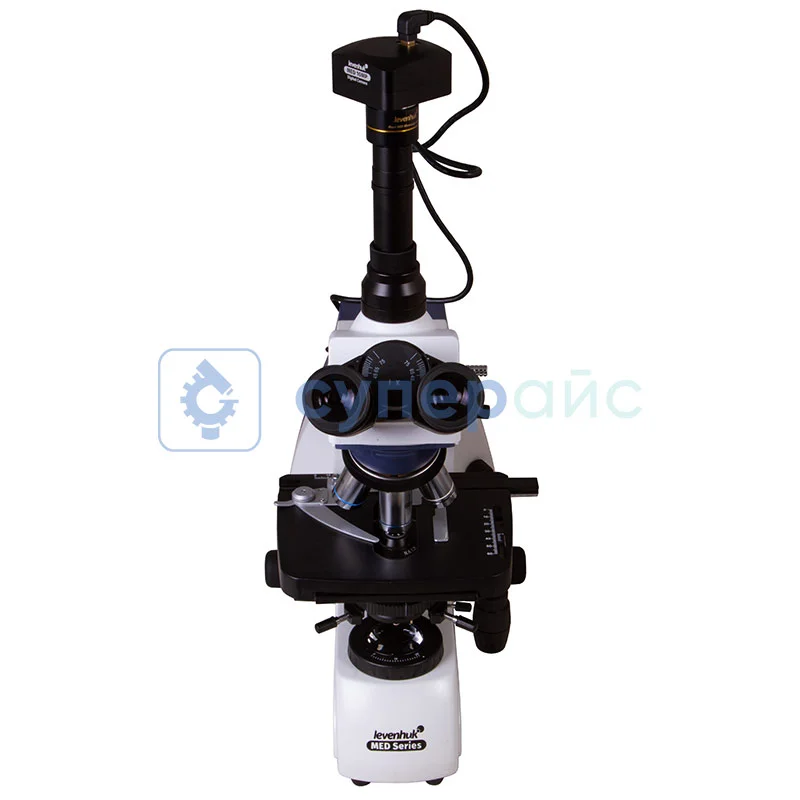 Тринокулярный микроскоп Levenhuk MED D35T фото 2