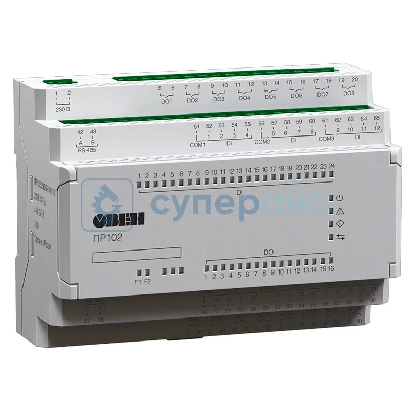 Реле с программируемыми функциями Овен ПР102-230.2416.01.2 фото 1