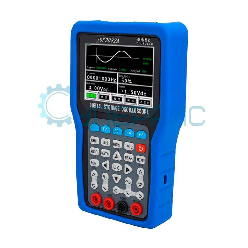Портативный двухканальный осциллограф JINHAN JDS3082A фото 1