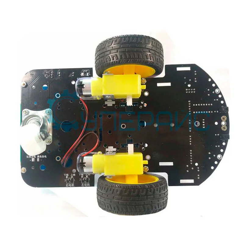 Программируемый колесный робот-конструктор на базе оригинальной платы Arduino UNO R3 фото 2
