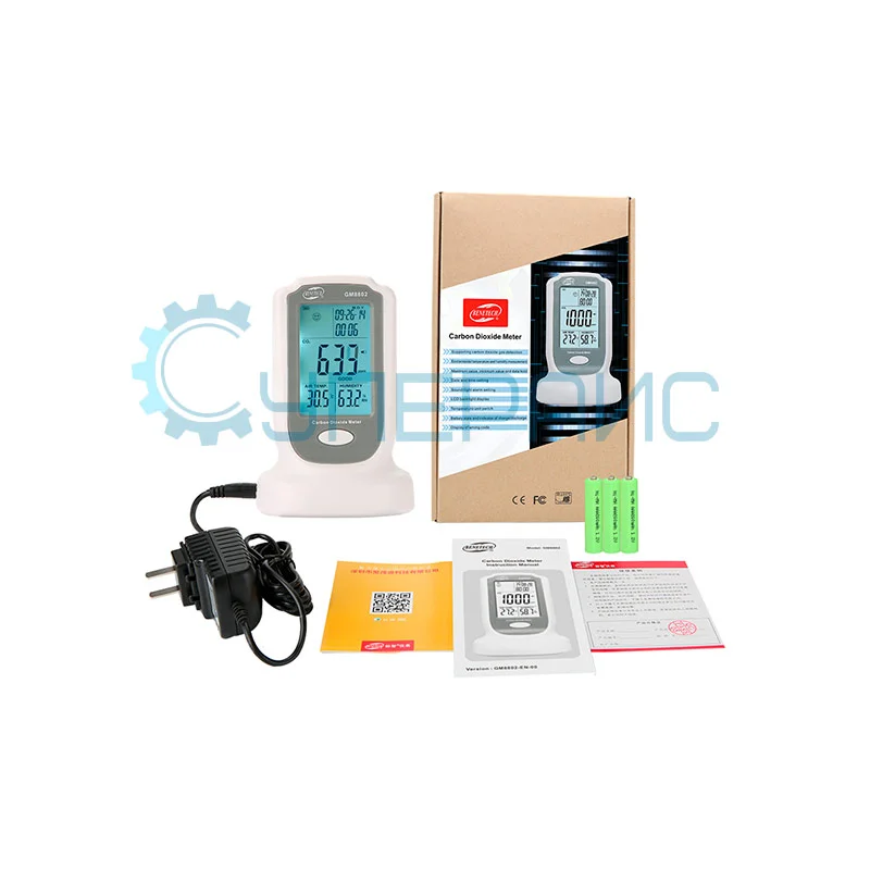 Измеритель углекислого газа Benetech GM8802 фото 4