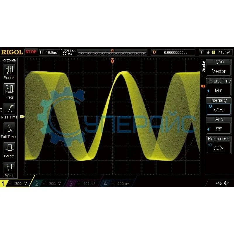 Цифровой осциллограф RIGOL DS1104Z (4 канала х 100 МГц) фото 10