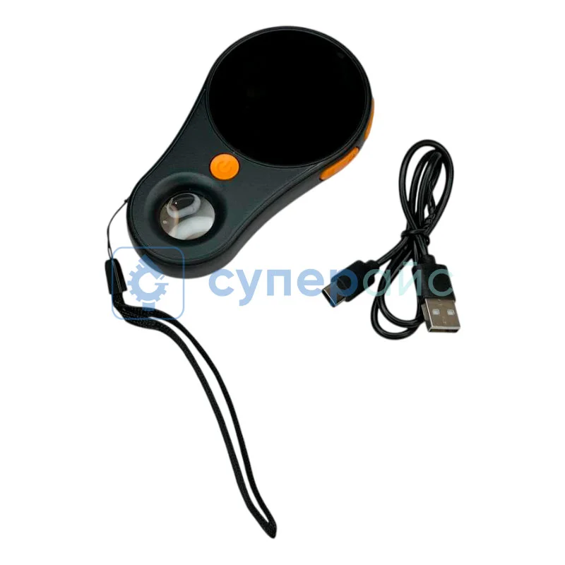 Портативный микроскоп 500X (370) черный фото 4