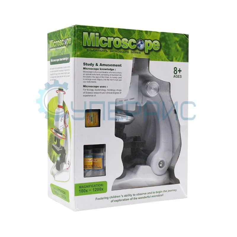 Монокулярный микроскоп детский 1200X фото 3