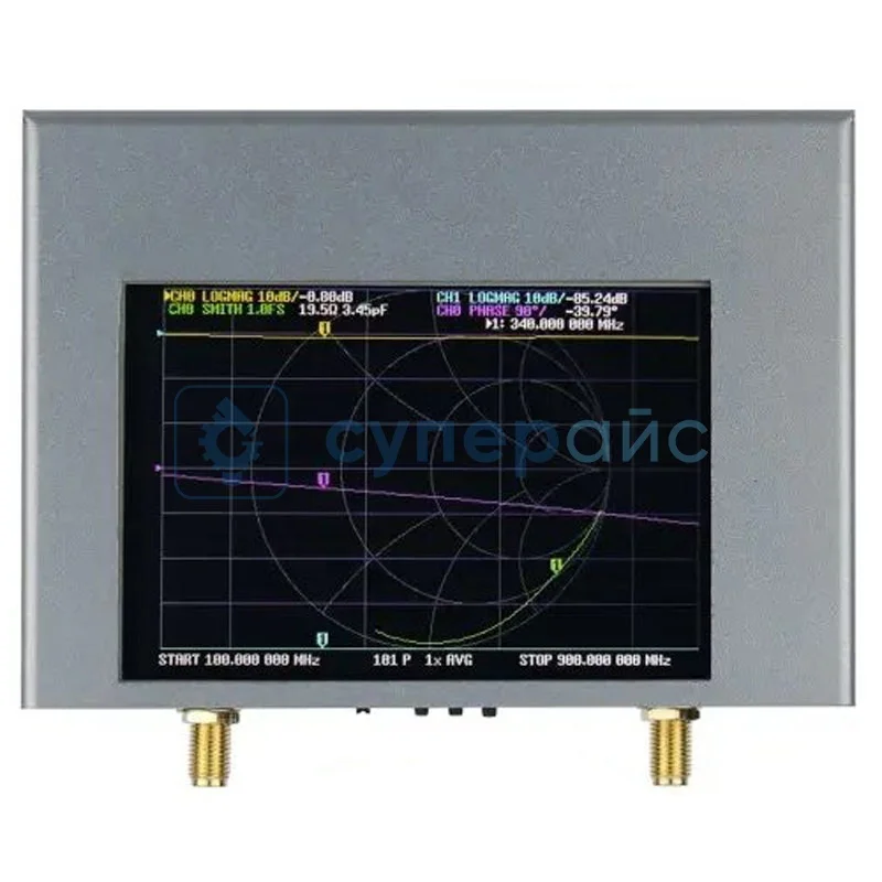 Портативный анализатор электрических цепей NanoVNA V2 Plus4 фото 1
