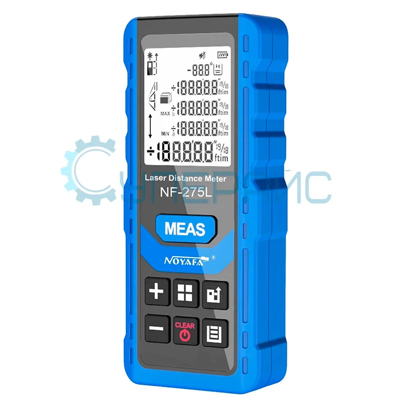 Перезаряжаемый лазерный дальномер Noyafa NF-275L 60м фото 1