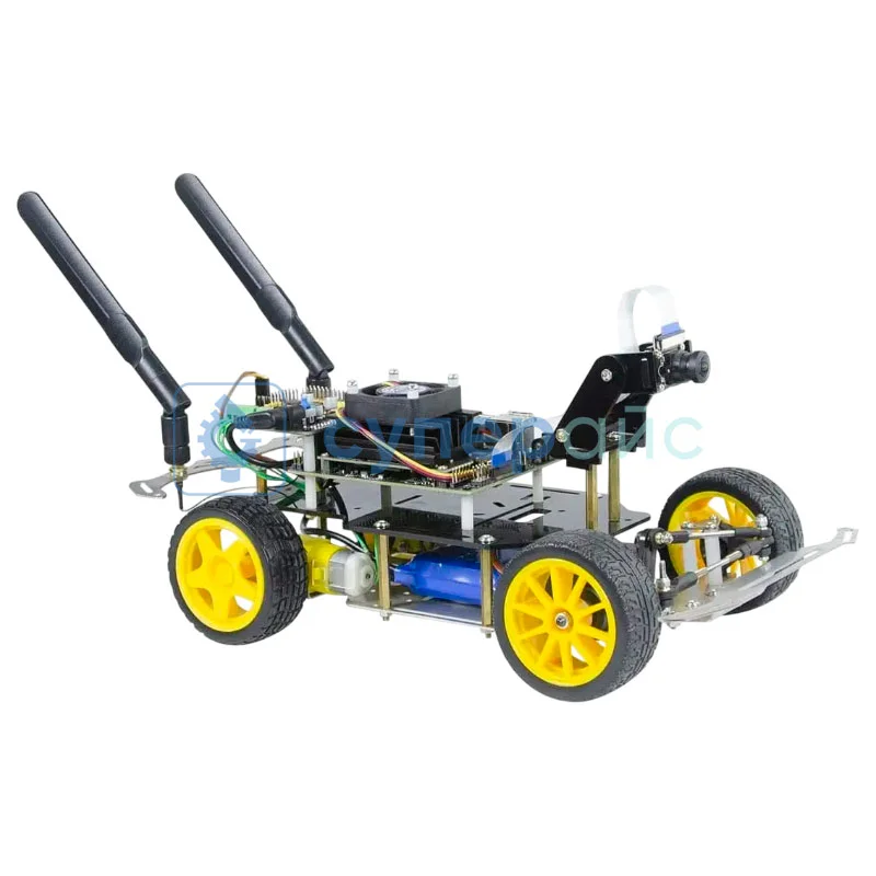 Робот с камерой Xiao-r Donkeycar XR-F2 с микрокомпьютером Jetson Nano (конструктор) фото 2