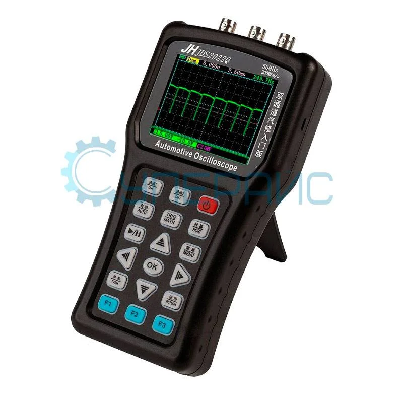 Автомобильный осциллограф с генератором авто-сигналов JINHAN JDS2022Q фото 2