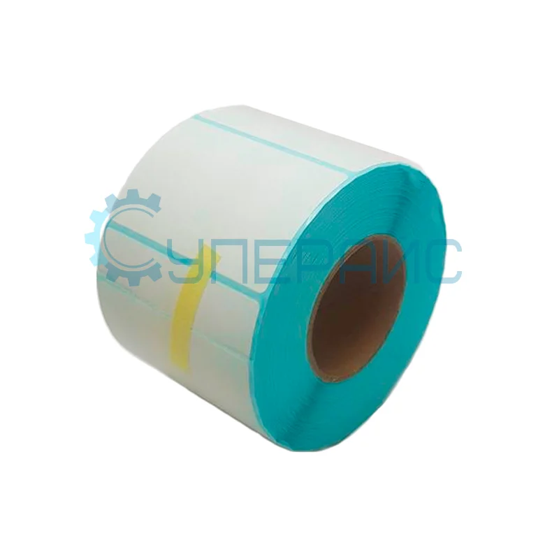 Термоэтикетка 58x40 мм, ЭКО, 800 этикеток, без печати, со втулкой фото 1