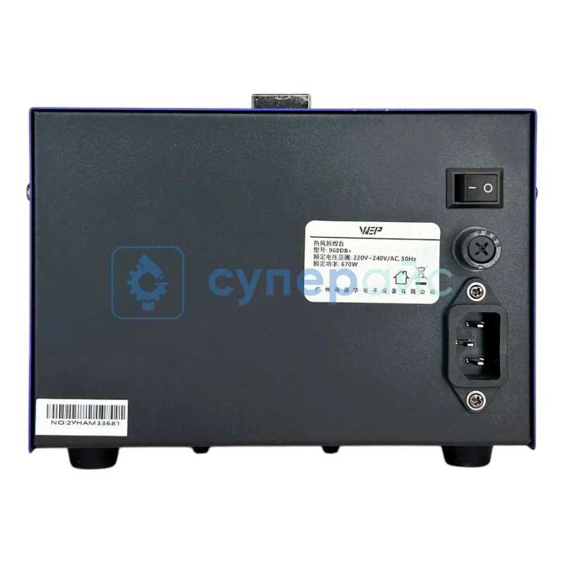 Термовоздушная паяльная станция WEP 968DB+ фото 3