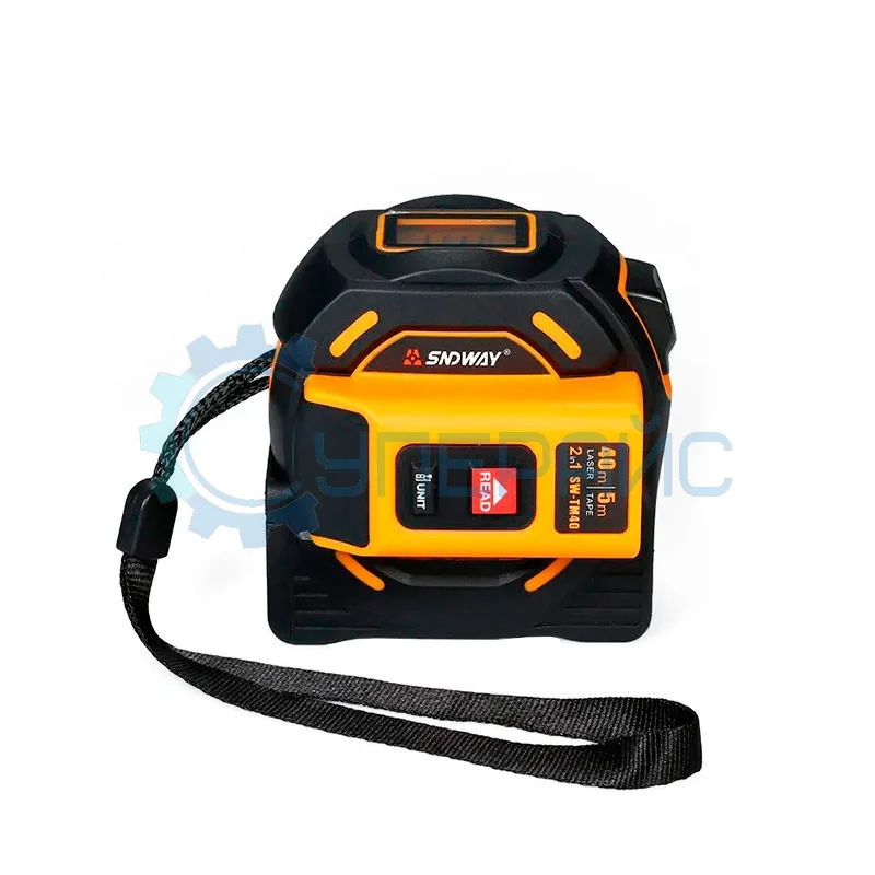 Рулетка с лазером SNDWAY SW-TM40A фото 1