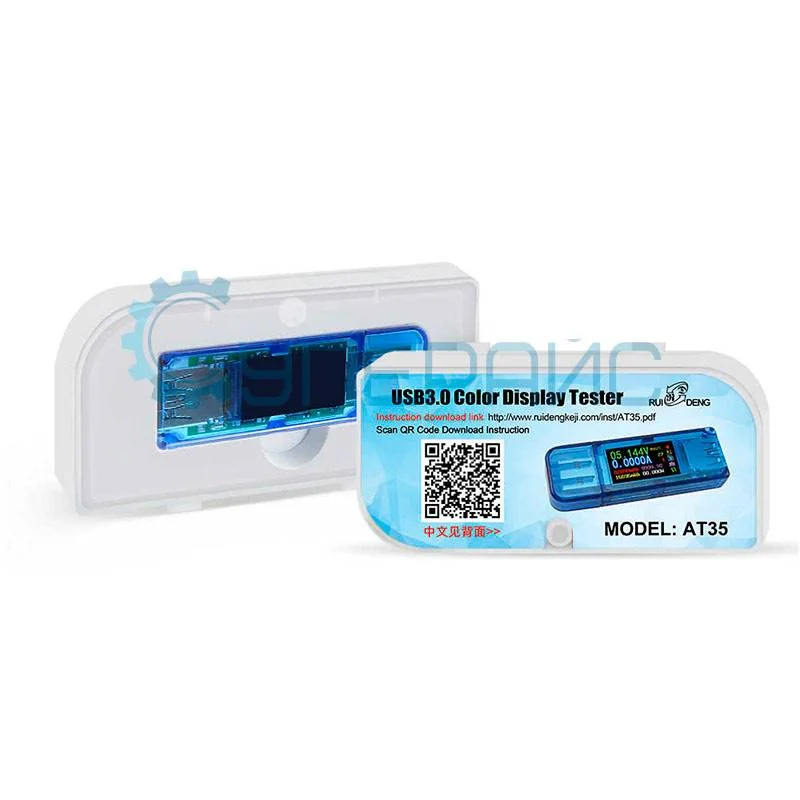 USB тестер Ruideng AT35 фото 5