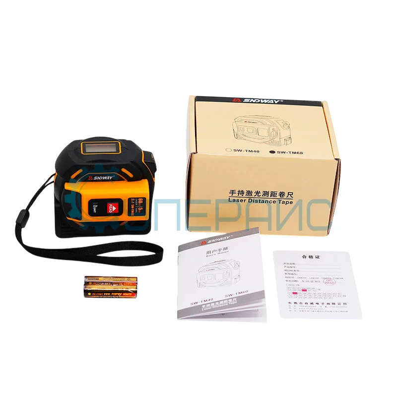 Лазерная рулетка SNDWAY SW-TM40 фото 5