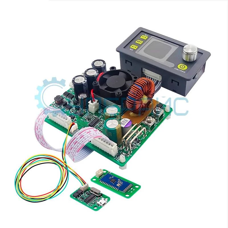 DC-DC конвертер RuiDeng RIDEN DPS5015-USB-BTс Bluetooth, USB модулями фото 2