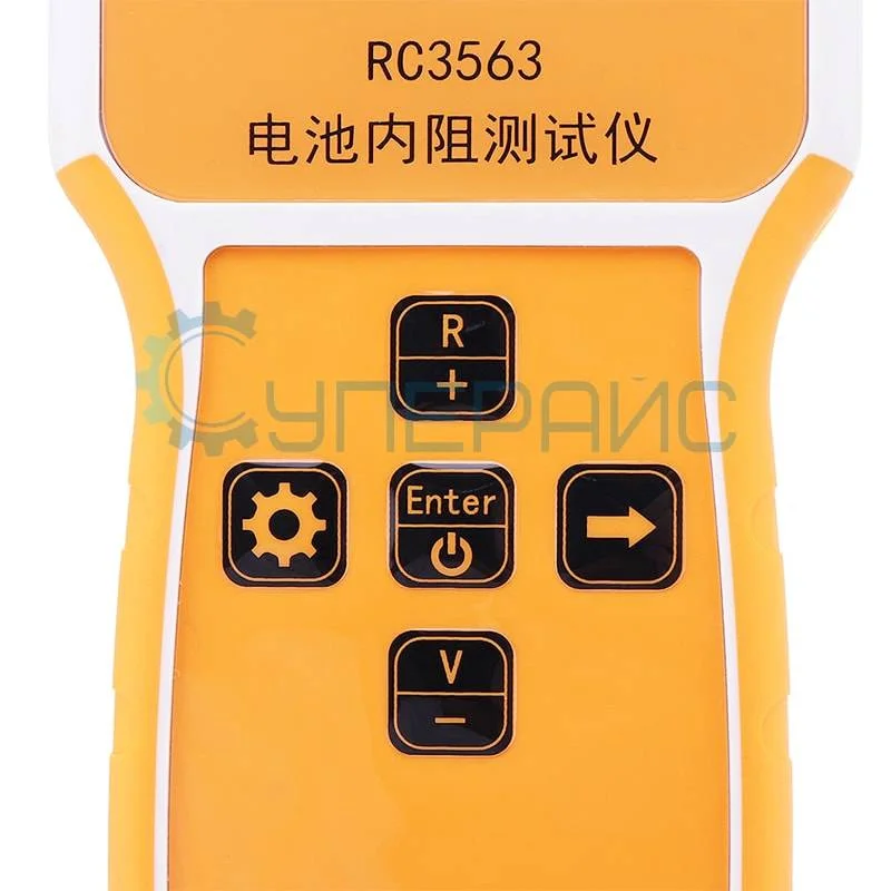 Прибор для проверки аккумуляторных батарей RC3563 с щупами и зажимами Кельвина фото 7