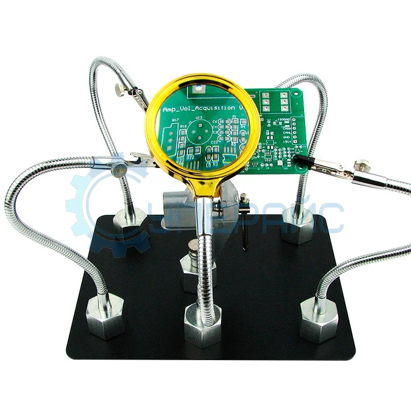 Держатель печатной платы BANGSTOOL TFC480 с лупой и тисками фото 1