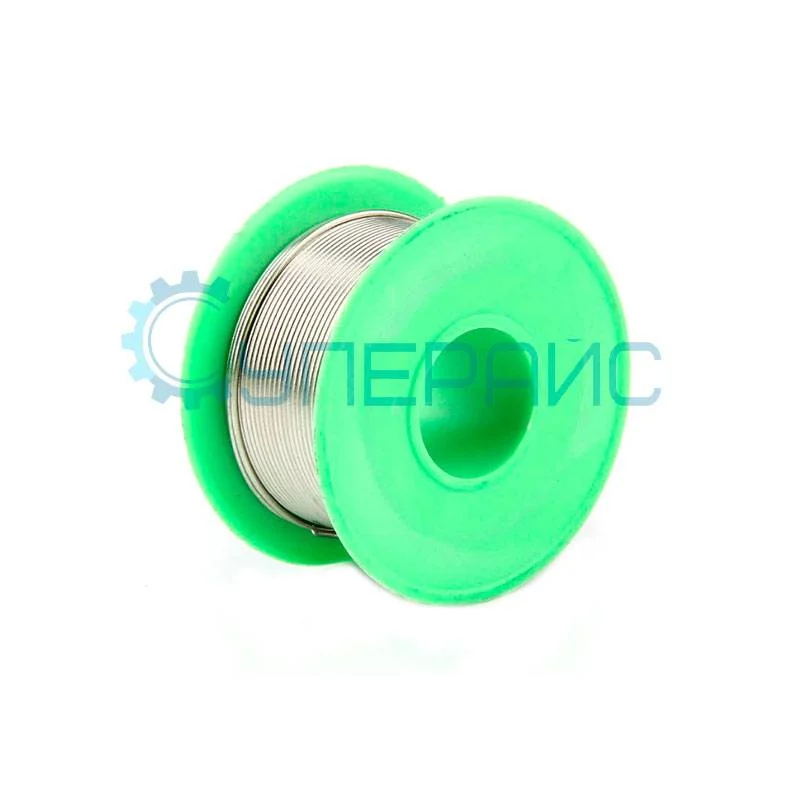 Припой бессвинцовый проволочный с канифолью Silid Tin (Sn99/Ag0.3/Cu0.7, 0,5 мм, 100 г) фото 2